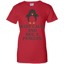 Cool-Design-KEEP-CALM-AND-HUG-A-PENGUIN-T-shirt