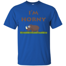 Cool-Design-I'm-Horny---Funny-Rhino-Shirt