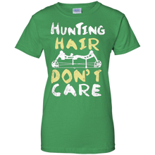 Hunting-Hair-T-shirt---Dont-Care-for-Woman-Bow