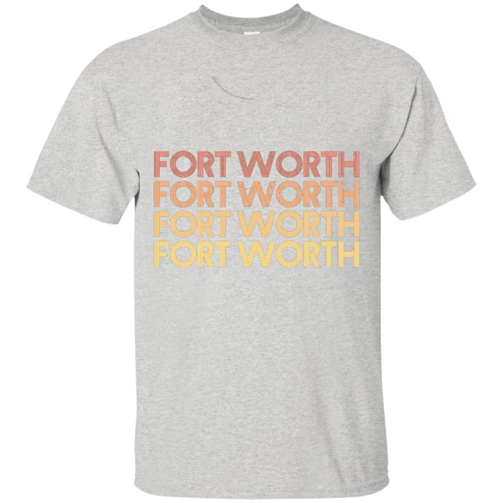 Fort-Worth-Texas---Retro-Vintage-T-Shirt