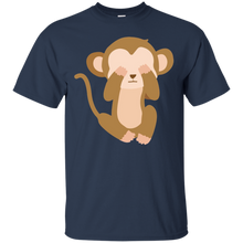 Cute-Kawaii-Monkey-Emoji-See-No-Evil-T-Shirt-Tee-Top-Print