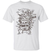 HOWL'S-MOVING-CASTLE-PLAN-T-SHIRT