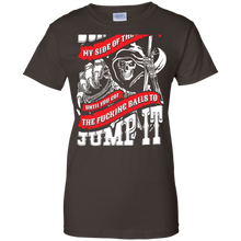 DON'T-JUDGE-MY-SIDE-OF-THE-FENCE-T-SHIRT