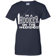 Funny-Fishing-Shirt---I'm-Hooker-On-The-Weekends!