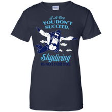 Funny-skydiving-t-shirt-if-at-first-you-dont-succeed