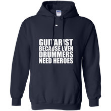 Guitarist-because-Drummers-need-heroes-T-shirt-Guitar-Music