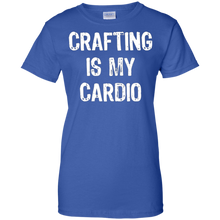 Crafting-Is-My-Cardio-Funny-T-Shirt