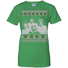 Golden-Girls-Queens-Ugly-Christmas-Sweater-T-Shirt