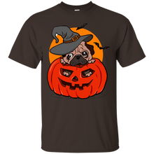 Halloween-pug-dog-Tee-shirt