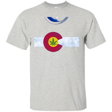 Colorado-State-Flag-Marijuana-Weed-Cannabis-Retro-T-shirt