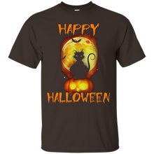Happy-halloween-black-cat-T-shirt
