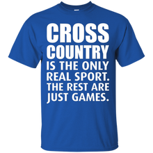 Cross-Country-is-the-Only-Real-Sport-Funny-T-shirt