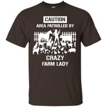 Funny-Caution-Area-Crazy-Farm-Lady-T-shirts