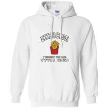 Exercise-I-Thought-You-Said-Extra-Fries-Food-Fit-Tee-Shirt