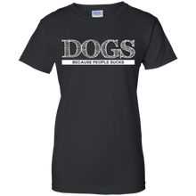 Dogs-because-people-sucks-T-shirt