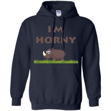 Cool-Design-I'm-Horny---Funny-Rhino-Shirt