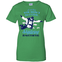 Funny-skydiving-t-shirt-if-at-first-you-dont-succeed