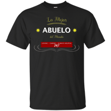 Funny-Abuelo-Shirt-Lo-MEJOR-ABUELO-del-Mundo-T-Shirt-Gift