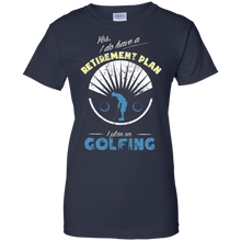 Golfing-Retirement-Plan-Golf-Gag-Gift-Golf-Shirt