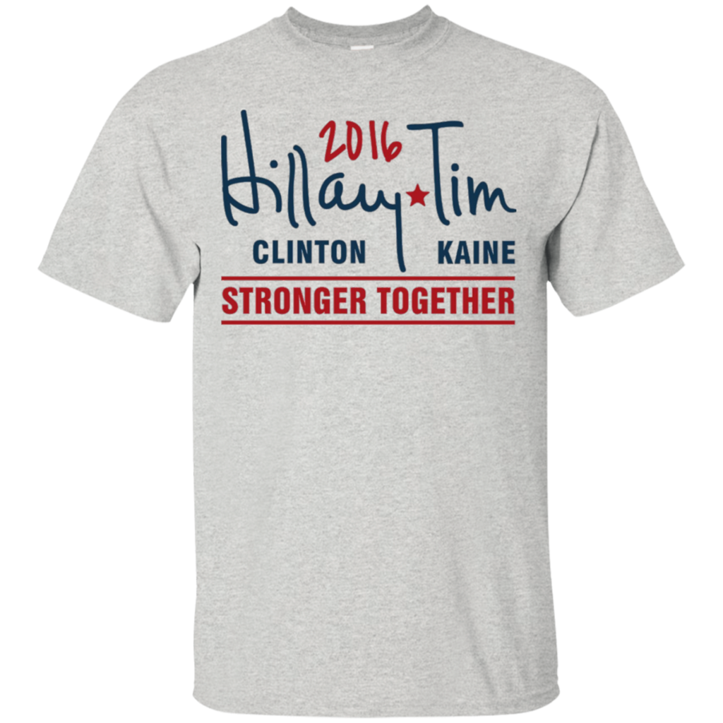 Hillary-Clinton-Tim-Kaine-Signature-Stronger-Together-Shirt