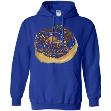 Chocolate-Icing-Colored-Sprinkles-Donut-T-shirt