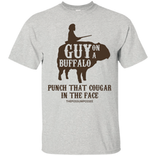 Guy-on-a-Buffalo-Shirt-~-Possum-Possee-Funny-Graphic-Tee
