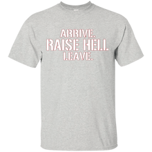 Dicky-Ticker-Arrive-Raise-Hell.-Leave.-T-shirt-Wrestling