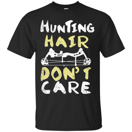 Hunting-Hair-T-shirt---Dont-Care-for-Woman-Bow