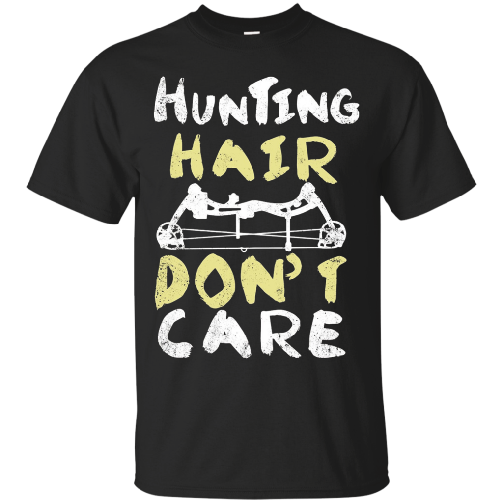 Hunting-Hair-T-shirt---Dont-Care-for-Woman-Bow