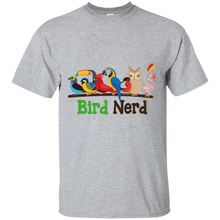 Funny-Bird-Nerd-Birdwatcher-T-shirt-Owl-Parrot-Zany-BrainyBuy-Funny-Bird-Nerd-Birdwatcher-T-shirt