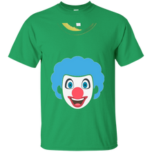 Clown-Emoji-T-Shirt-Red-Nose-Painted-Face-Happy-Smile