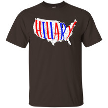 Hillary-United-States-Map-T-Shirt