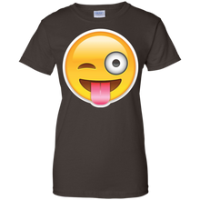 FACE-WITH-STUCK-OUT-TONGUE-AND-WINKING-EYE-Emoji-T-Shirt