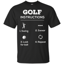 Golf---Golf-instructions-swing-swear-look-for-ball-T-shirtBuy-Golf---Golf-instructions-swing