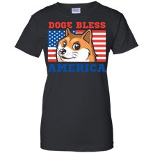 Doge-Bless-America---Funny-Unisex-T-Shirt