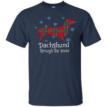Dachshund-Through-The-Snow-[Funny-Christmas-T-Shirt]
