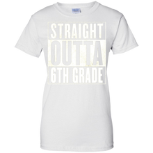 Funny-6th-Grade-T-Shirt---STRAIGHT-OUTTA-6TH-GRADE-Shirt