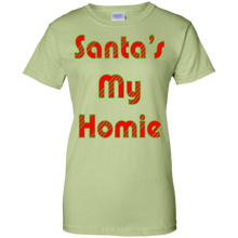 Funny-Tacky-Christmas-Santa's-My-Homie-T-Shirt