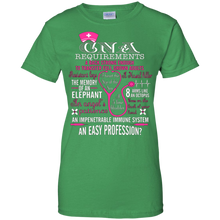 CNA-Requirements-Back-Strong-To-Transfer-Grown-Adult-T-Shirt