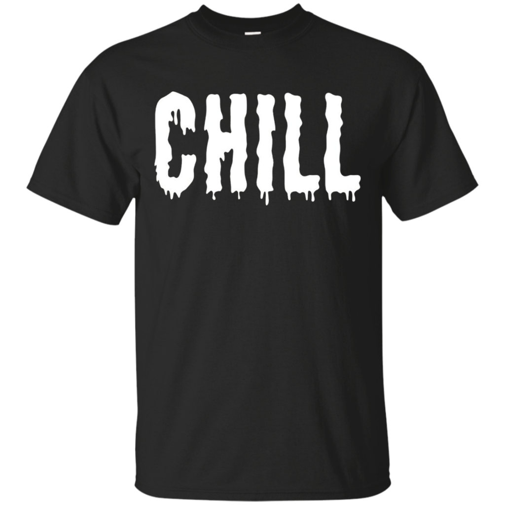 GENYOLO-CHILL-Shirt.-Grunge-Black-and-White-T-Shirt