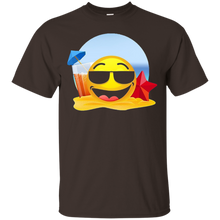 Cool-shades-Emoji-on-beach-t-shirt-sunglasses-emoji