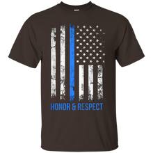 Honor-Respect-Thin-Blue-Line-Police-Lives-Matter-T-Shirt