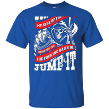 DON'T-JUDGE-MY-SIDE-OF-THE-FENCE-T-SHIRT