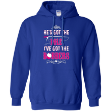 He's-Got-The-Pole-I've-Got-The-Bobbers-Fishing-T-Shirt