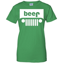 Funny-T-Shirt---Beer-Alcohol-Jeep-4x4-Drinking-Tee