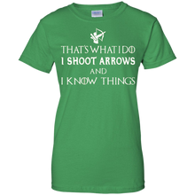 Funny-Archery-TShirt-Store---I-Shoot-Arrows-and-I-Know-Thin