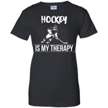 Hockey-Is-My-Therapy-Passion-Hobbies-Cute-Gift-Shirt