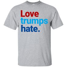 Colorful-Love-trumps-hate-T-Shirt-Bernie-Sanders-Clinton