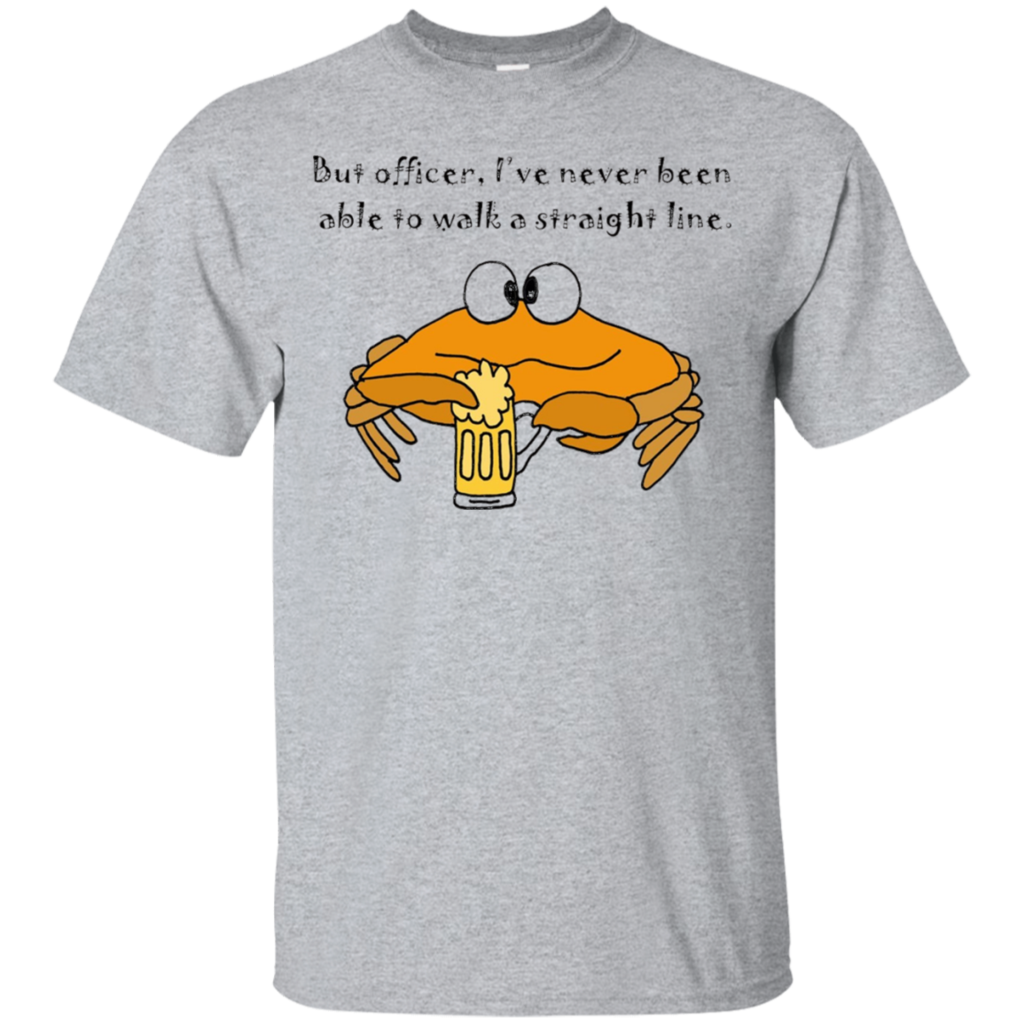 Funny-Funky-Crab-Drinking-Beer-T-Shirt