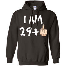 I-Am-29-Plus-Middle-Finger---Funny-30th-Birthday-Shirt